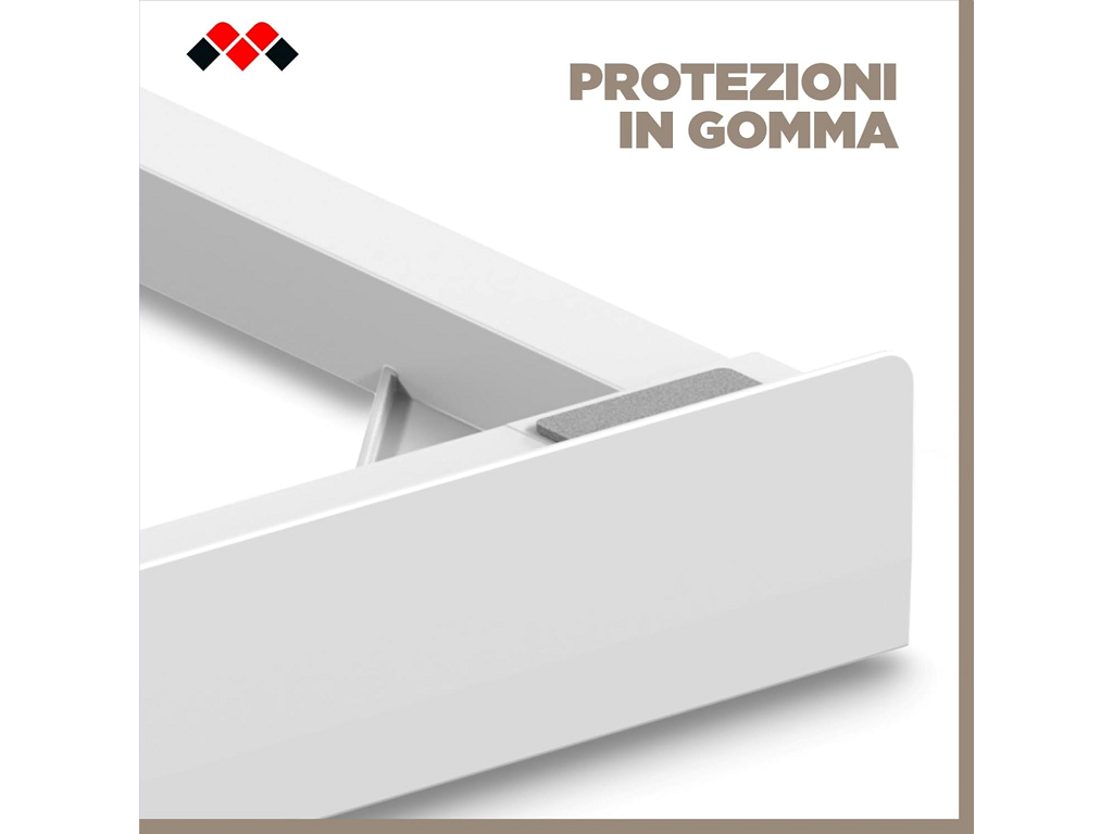 Kit di Sovrapposizione per Lavatrice e Asciugatrice Base Torre Style L60 | Meliconi - immagine 3